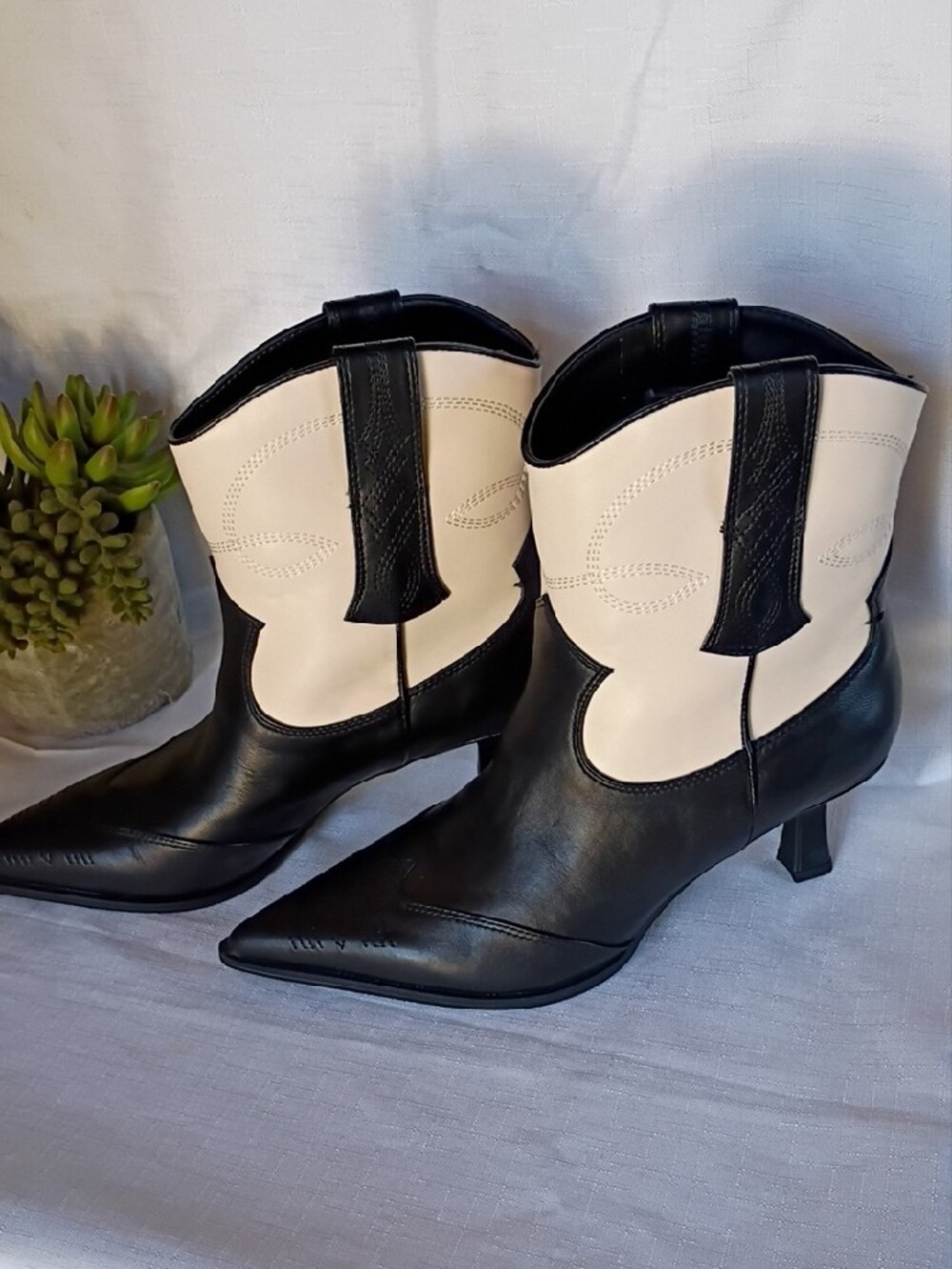 Circus By Sam Edelman - Anthropologie Yolanda Western Boots Size 8 New - Picture 5 of 12